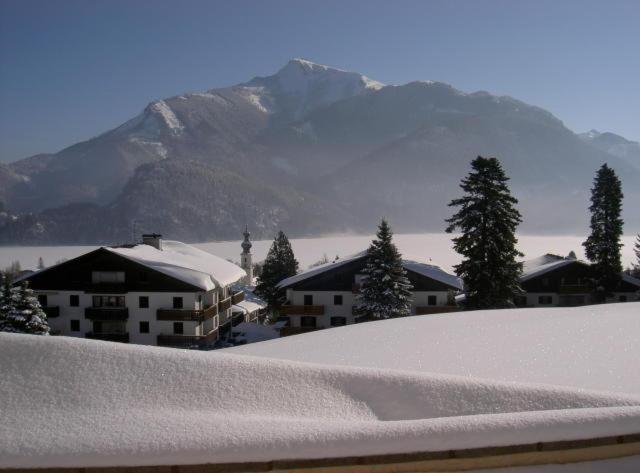 סנט גילגן Ferienwohnung Schossleitner - Der Wohlfuehl-Ansitz Am Wolfgangsee Mit Weitblick מראה חיצוני תמונה