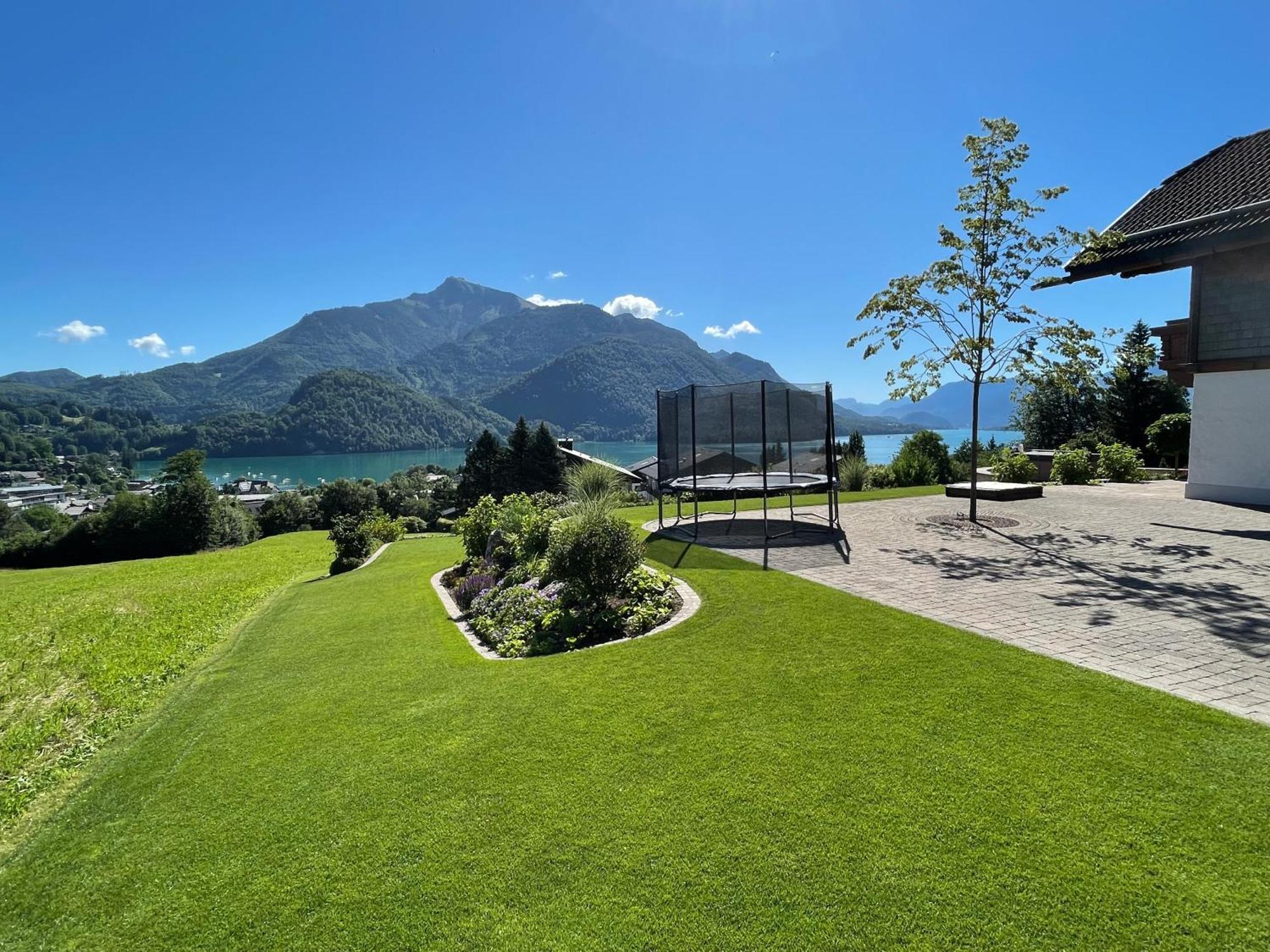 סנט גילגן Ferienwohnung Schossleitner - Der Wohlfuehl-Ansitz Am Wolfgangsee Mit Weitblick מראה חיצוני תמונה