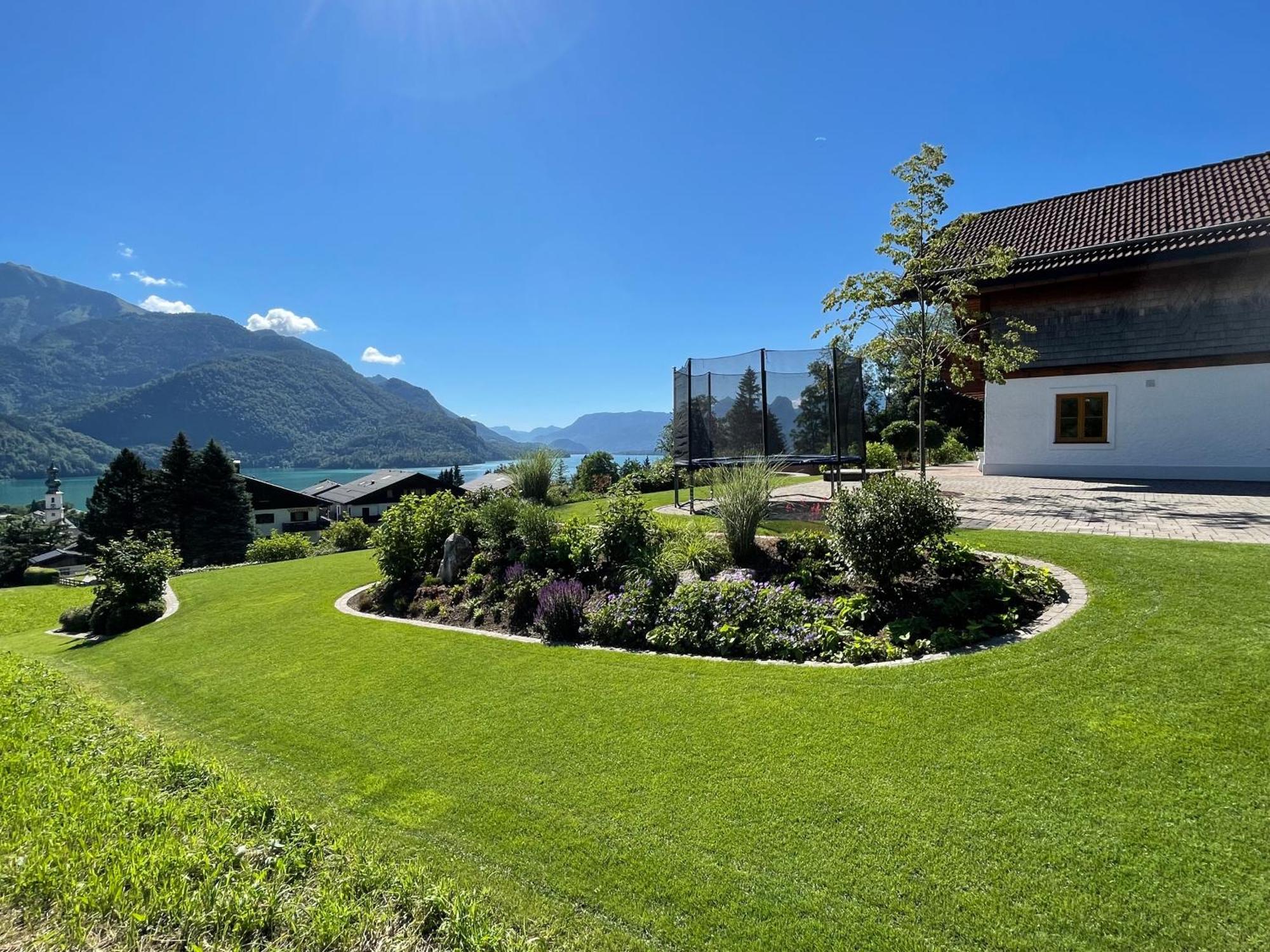 סנט גילגן Ferienwohnung Schossleitner - Der Wohlfuehl-Ansitz Am Wolfgangsee Mit Weitblick מראה חיצוני תמונה