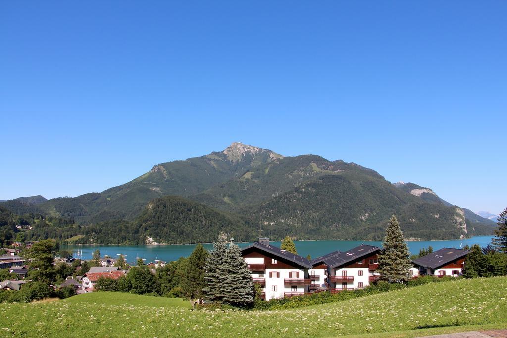 סנט גילגן Ferienwohnung Schossleitner - Der Wohlfuehl-Ansitz Am Wolfgangsee Mit Weitblick מראה חיצוני תמונה
