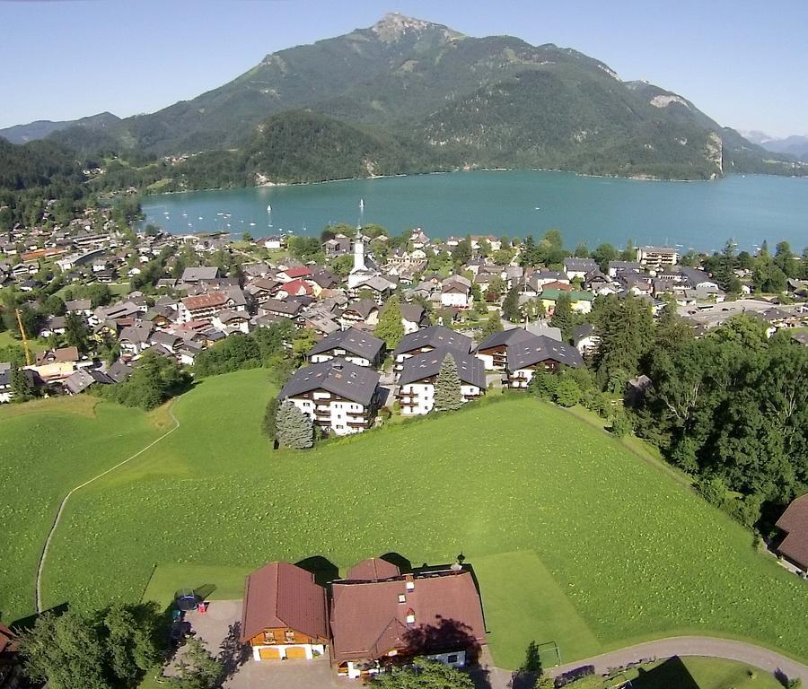 סנט גילגן Ferienwohnung Schossleitner - Der Wohlfuehl-Ansitz Am Wolfgangsee Mit Weitblick מראה חיצוני תמונה